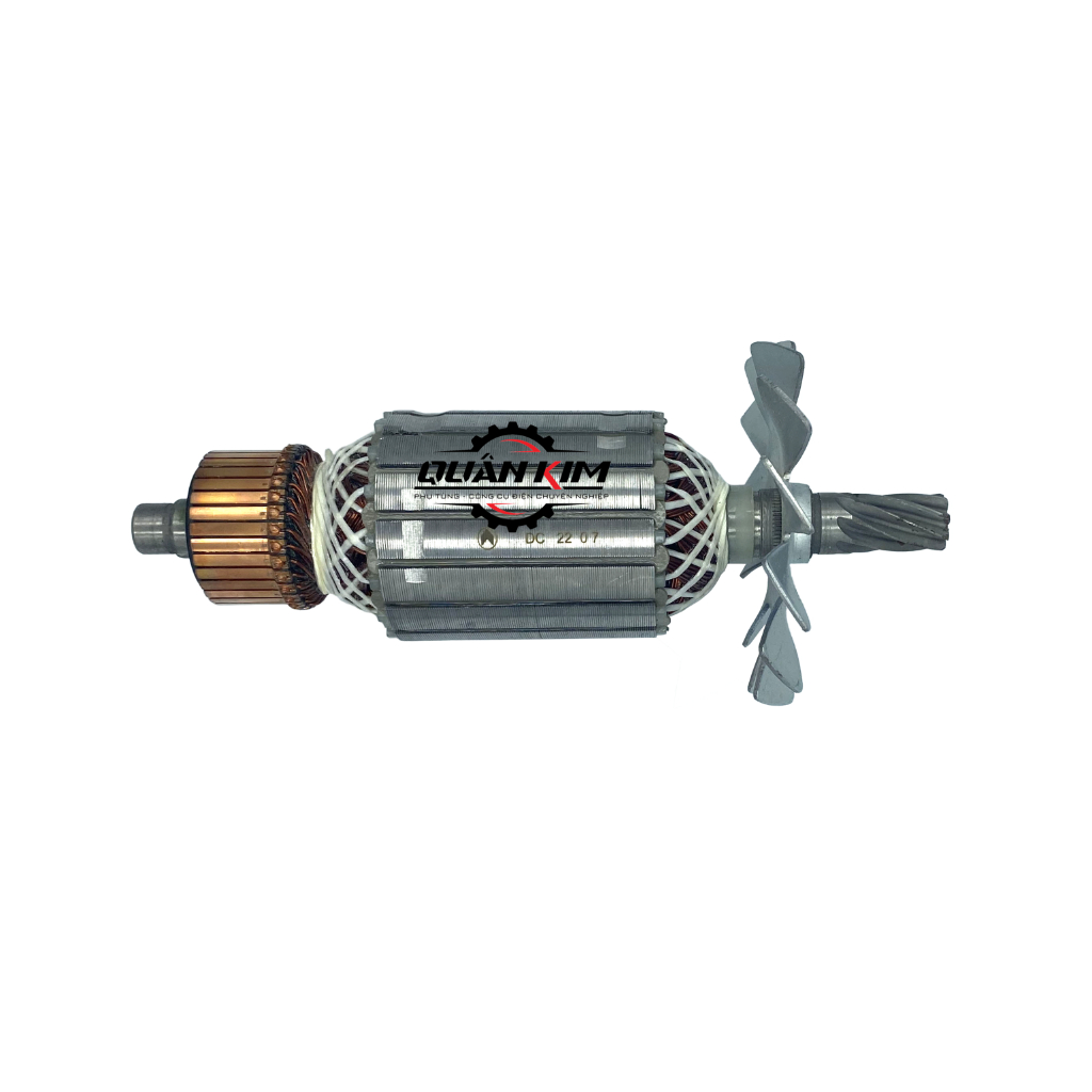 Rotor/ruột máy cắt sắt Black Decker 350mm tặng kèm chổi than tương ứng