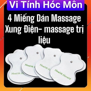 Bộ 4 miếng massage trị liệu- thay thế cho máy massage trị liệu