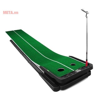 Thảm golf putting 360 độ điều chỉnh độ dốc, thảm tập golf put tại nhà sang trọng, thảm golf pgm .