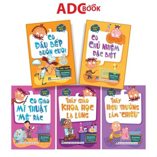 Sách hay cho trẻ 6 - 12 tuổi - Trường học kì lạ - Truyện tranh đặc sắc của Dan Gutman (Mỹ) - Cả bộ 5 cuốn