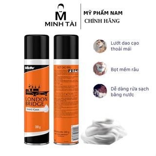 Bọt Cạo Râu GILLETTE - London Bridge - Shave Foam- 300g Chính Hãng