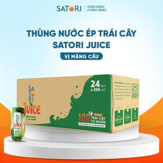 Thùng nước ép trái cây Satori Juice Vị mãng cầu 250ml