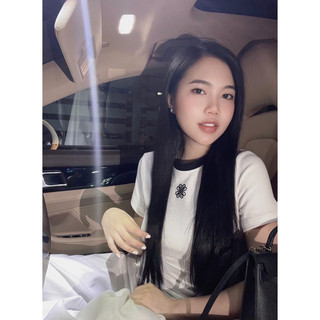 ÁO PHÔNG DÁNG ÔM IN CN By ChouChou (chuẩn mẫu fit <55kg)