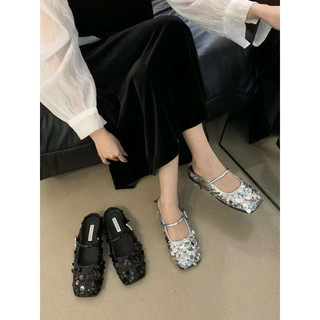 Giày sục kim sa bling 669-1