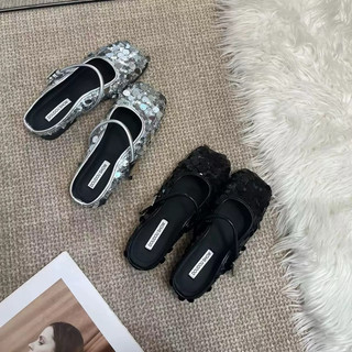 Giày sục kim sa bling 669-1