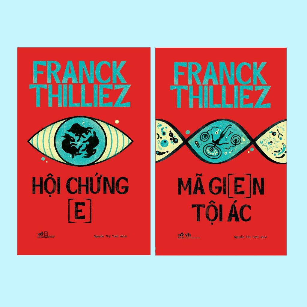 Sách - Combo Hội chứng E - Mã gien tội ác (Franck Thilliez) (Nhã Nam)