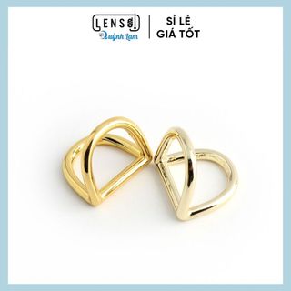 Khoen D đôi lọt lòng 1.5cm, Phụ kiện túi xách cao cấp - Tiệm nhà Lam