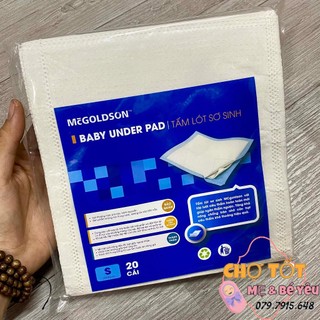 Tấm Lót Phân Su, Tấm Lót Chống Thấm Cho Bé Sơ Sinh Dùng 1 Lần Tiện Lợi( 20 cái )