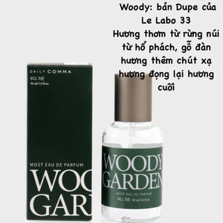 Nước hoa daily comma woody garden 30ml+ 8,5% shopee