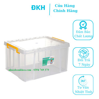 Thùng nhựa trong suốt 35l Song Long - Việt Nhật