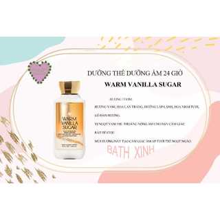 Warm vanilla sugar Dưỡng thể thơm của bath body works 236ml