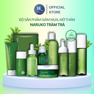 (Bản Đài-Date Mới) Bộ Sản Phẩm Naruko Tea Tree Tràm Trà Giảm Mụn, Mờ Thâm, Sáng Da Thu Nhỏ Lỗ chân lông