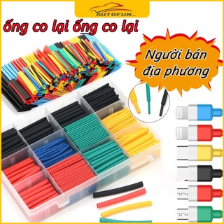 Autofun Ống co nhiệt Các loại Polyolefin cách nhiệt Dây bọc cáp bọc Hộp túi ống gen dây co nhiệt cách điện, nhiều màu