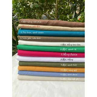 Vải linen bột, bột pha tưng