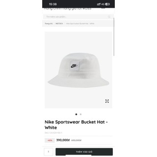Mũ Bucket xuất dư xịn N..I..K .E