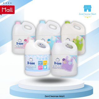 Nước giặt quần áo em bé Dnee 3000ml- Nước Giặt Xả Cho Trẻ Em an toàn Chính hãng Công ty Đại Thịnh