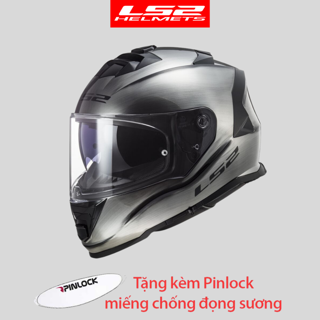 Mũ Bảo Hiểm Fullface LS2 FF800 Storm II 2 Kính Chuẩn ECE 22.06 [Chính Hãng] + Tặng Pinlock [Hàng Chí