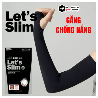 Găng Tay Chống Nắng Xỏ Ngón Let's Slim Nam Nữ Chất Vải Dày Dặn Mềm Mịn Co Dãn Đa Chiều Cao Cấp Chống Tia UV