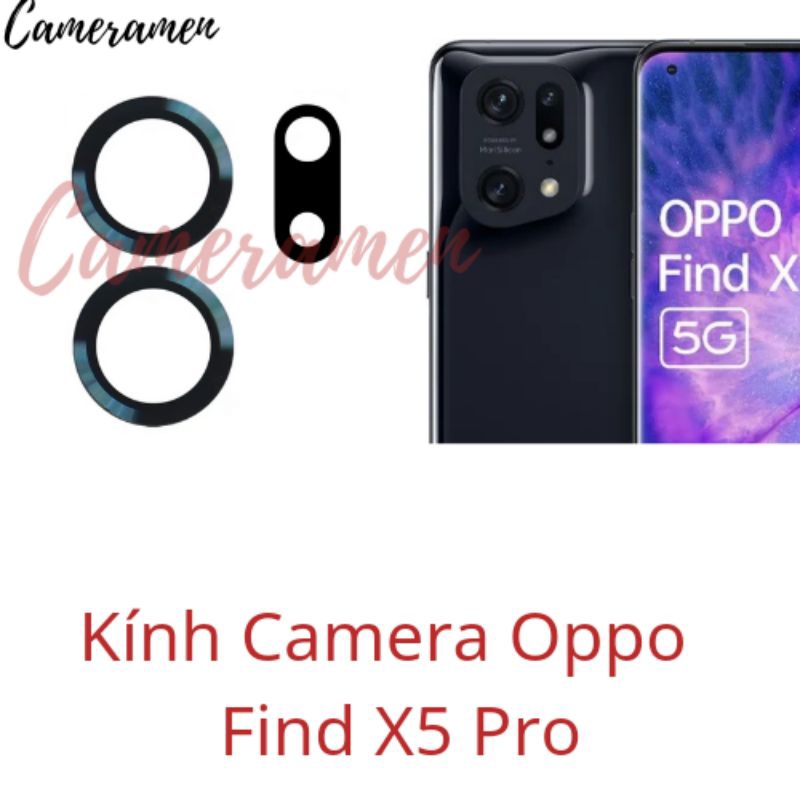 Kính Camera Oppo Find X5 Pro