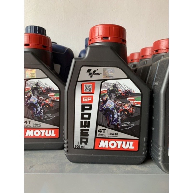 Nhớt Motul 10w40 chính hãng dành cho xe số và xe côn tay