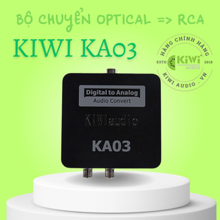 BỘ CHUYỂN QUANG ĐỔI ÂM THANH DIGITAL SANG ANALOG KIWI KA03