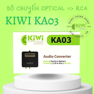 BỘ CHUYỂN QUANG ĐỔI ÂM THANH DIGITAL SANG ANALOG KA03