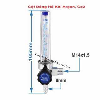 Cột Đồng Hồ Khí Argon CO2