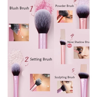 Bộ Cọ 5 cây REAL TECHNIQUES Face Essentials Set Brush