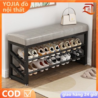 Ghế thay giày, tủ giày ra vào, tủ giày nhẹ sang trọng, giá để giày trong nhà, ghế ngồi, gói mềm, ghế giày đa năng