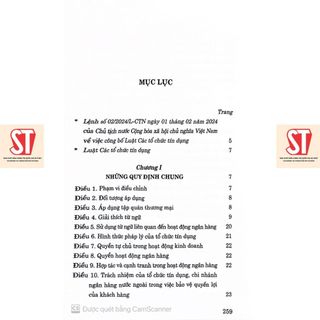 [Sách] Luật các tổ chức tín dụng 2024