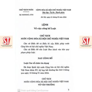[Sách] Luật các tổ chức tín dụng 2024
