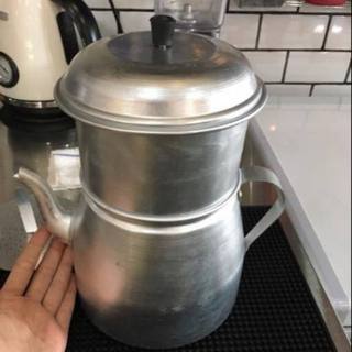 Phin pha cà phê, ấm pha cafe, phin nhôm pha cà phê 200gram