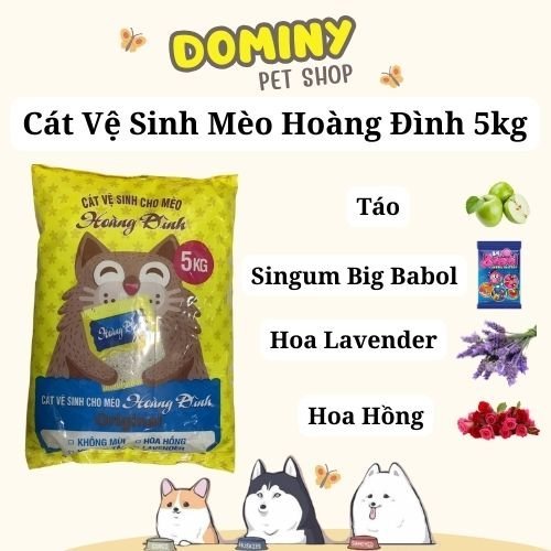 Cát Mèo giá rẻ Hoàng Đình 5kg