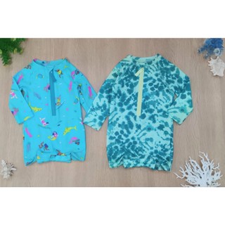 Bộ bơi liền thân bé gái size 0/3m - 10/12y