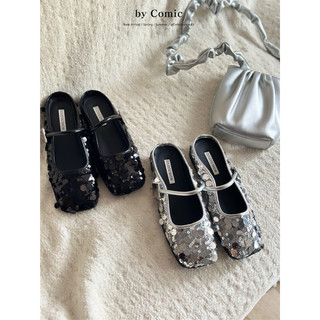 Giày sục kim sa bling 669-1