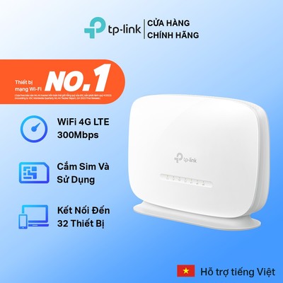 [Hỏa Tốc] Bộ Phát Wifi Di Động TP-Link TL-MR105 4G LTE Tốc Độ 300Mbps