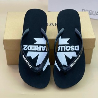 Dép Tông Dsq2 - DG - CD - BBR - Guci Viền Chữ Quai Đế Dày Đi Êm Chân Thoáng Mát Hàng Full Box Hộp