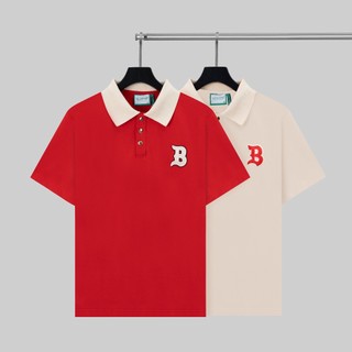 Áo polo The Bad God Beige Neckline