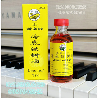 Dầu da Lá Sen Lotus Leaf T-Oil 60ml Singapore