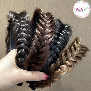 Cài tóc tết, bờm cài tóc tết 3, băng đô tết tóc kiểu xương cá dễ thương dành cho bạn nữ PK019