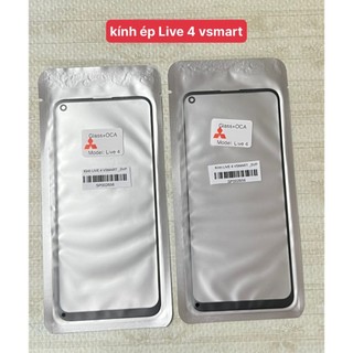 Kính ép liền keo Live 4 Vsmart