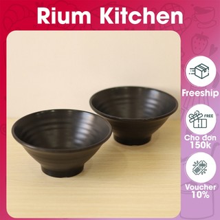 Tô nhựa 16-21cm chất nhựa melamine cao cấp tnd01r