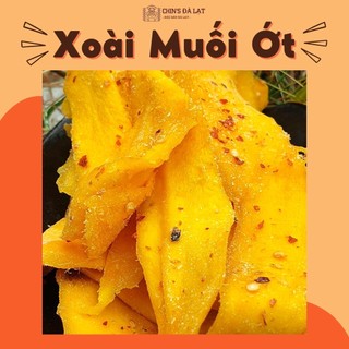 Xoài sấy dẻo muối ớt 500gr, hàng đặc biệt dẻo thơm, ăn vặt ngon