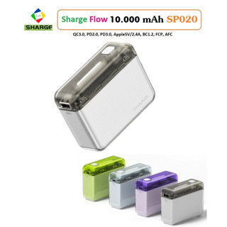 Pin Sạc Dự Phòng Sharge (Shargeek) Flow 10000mAh SP020 1C1A | USB-C 20W | QC3.0, PD2.0, PD3.0