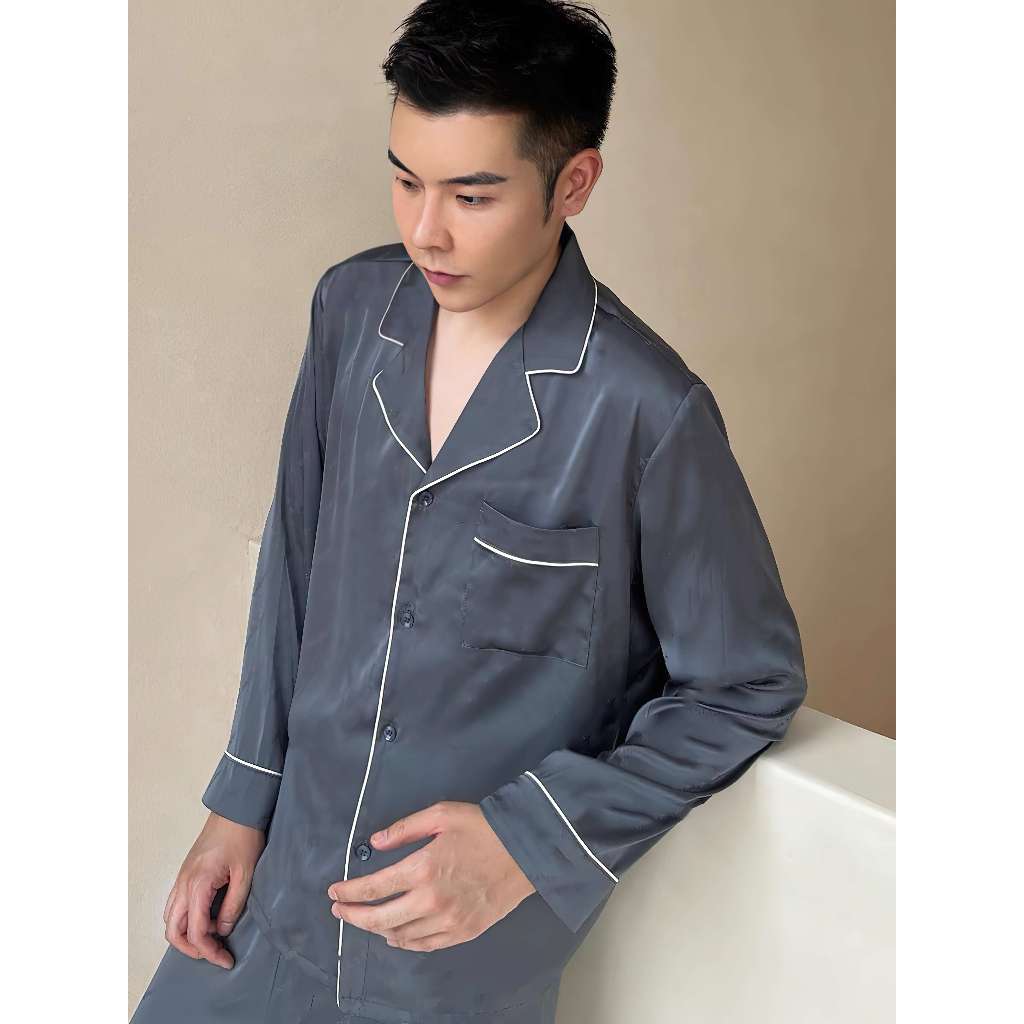 Bộ đồ Pijama lụa mát mịn thấm hút khử mùi T16 - Beemanor