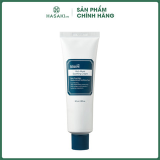 Kem Dưỡng Ẩm Klairs Dành Cho Da Khô, Mất Nước 80ml Hasaki Sản Phẩm Chính Hãng