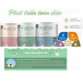 Sữa Weight kid probi hỗ trợ phát triển não bộ, tăng cân, tăng chiều cao cho bé từ 0 đến 15 tuổi 800g
