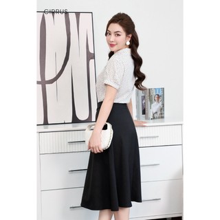 Áo sơ mi công sở nữ CIRRUS basic lụa Hàn Châu 140210