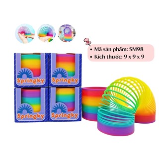 Đồ chơi - Lò xo cầu vồng phiên bản nâng cấp SM98 - RAINBOW SPRING