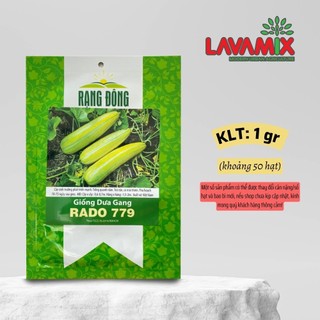 Hạt giống Dưa Gang Rado 779 (1g~50 hạt) hiệu Rạng Đông năng suất cao,dễ chăm sóc | Green House